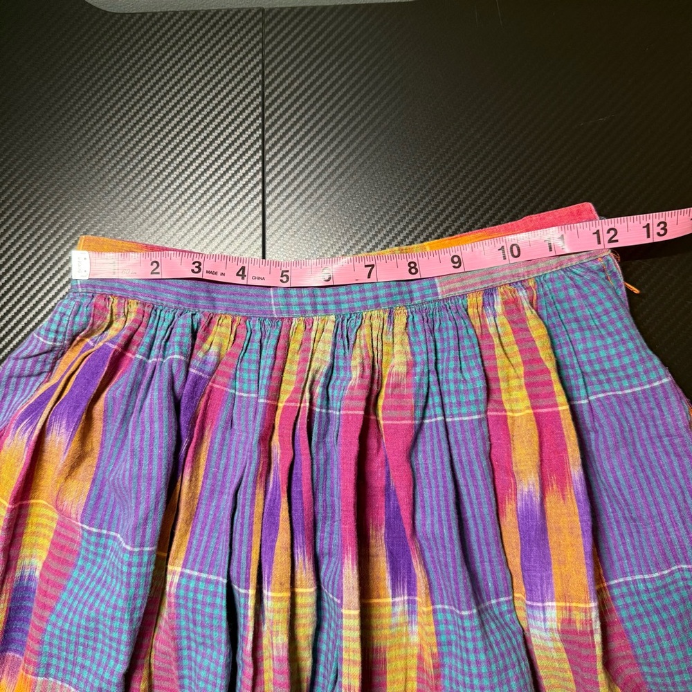 ✨ Vintage Joseph Studio 2-Piece Set Artsy Plaid Top & Midi Skirt Size M 🎨 - Picture 14 of 15